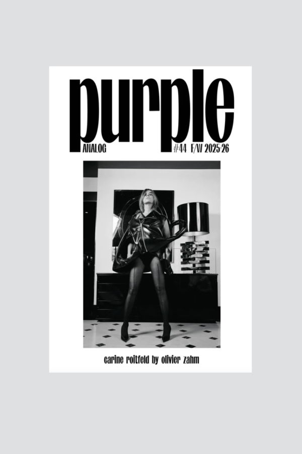 Purple Magazine Issue 44 The Analog Issue Magazine