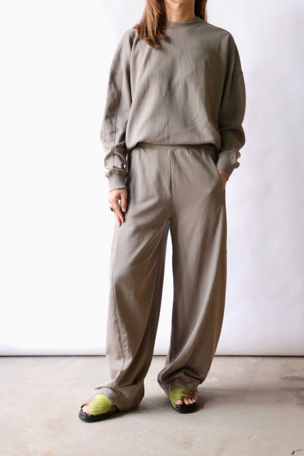 Tibi Light Weight Sweatshirting Winslow Pants