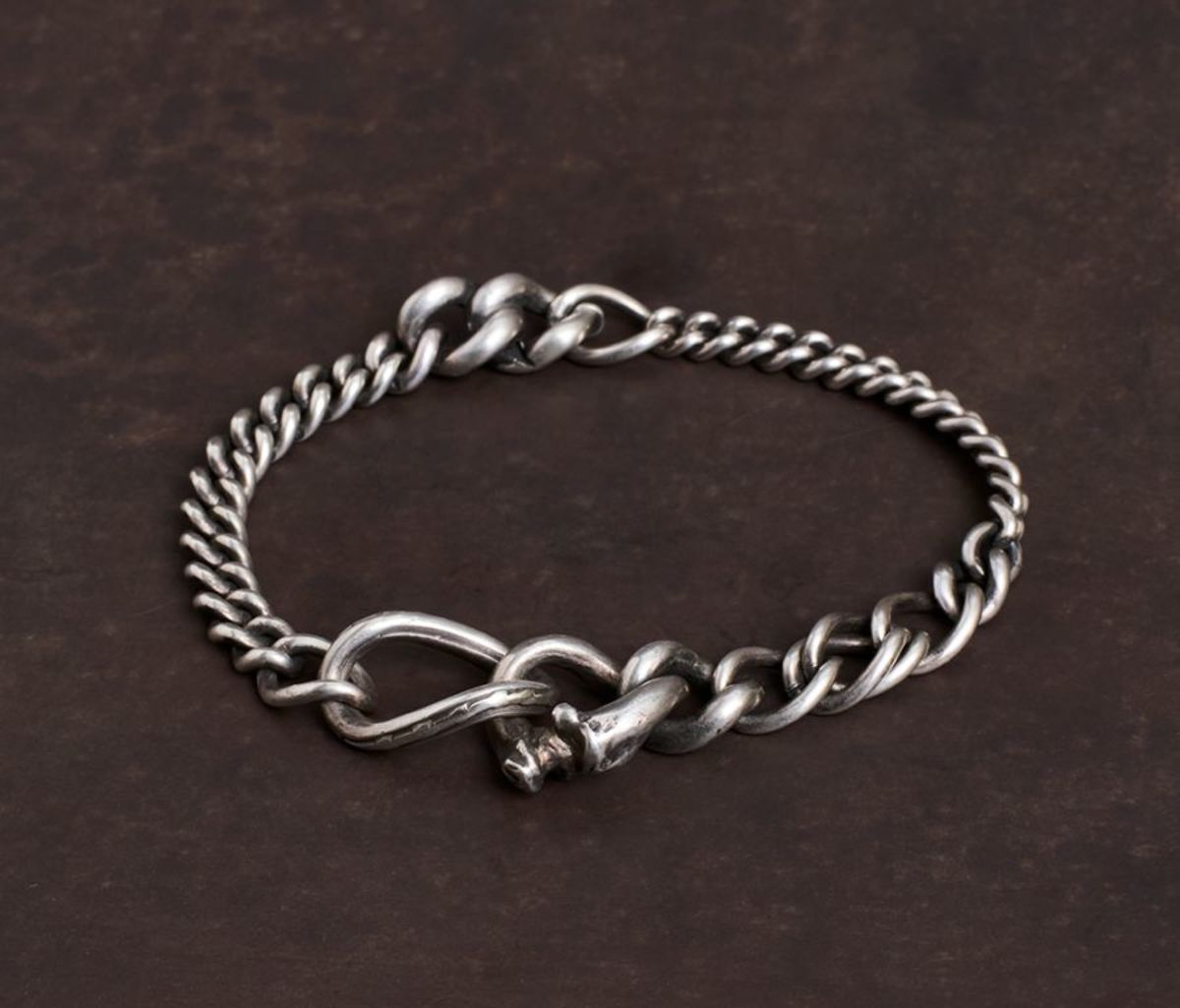 Werkstatt Munchen Bones Curb Bracelet - Image 1 of 3
