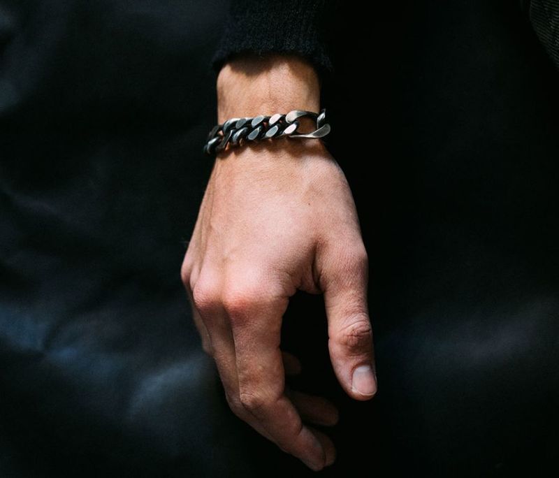 Werkstatt Munchen Track Curb Link Bracelet