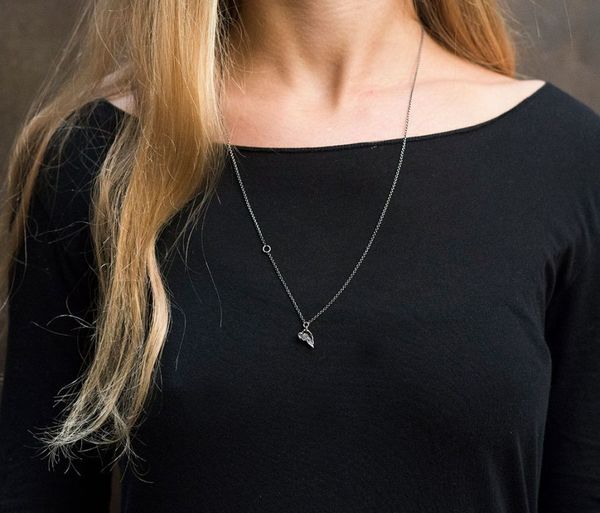 Werkstatt Munchen Mini Eagle Wing Chain Necklace