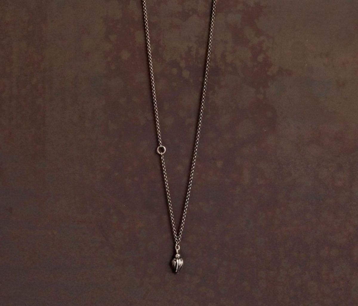 Werkstatt Munchen Mini Rosebud Chain Necklace - Silver - Image 1 of 2