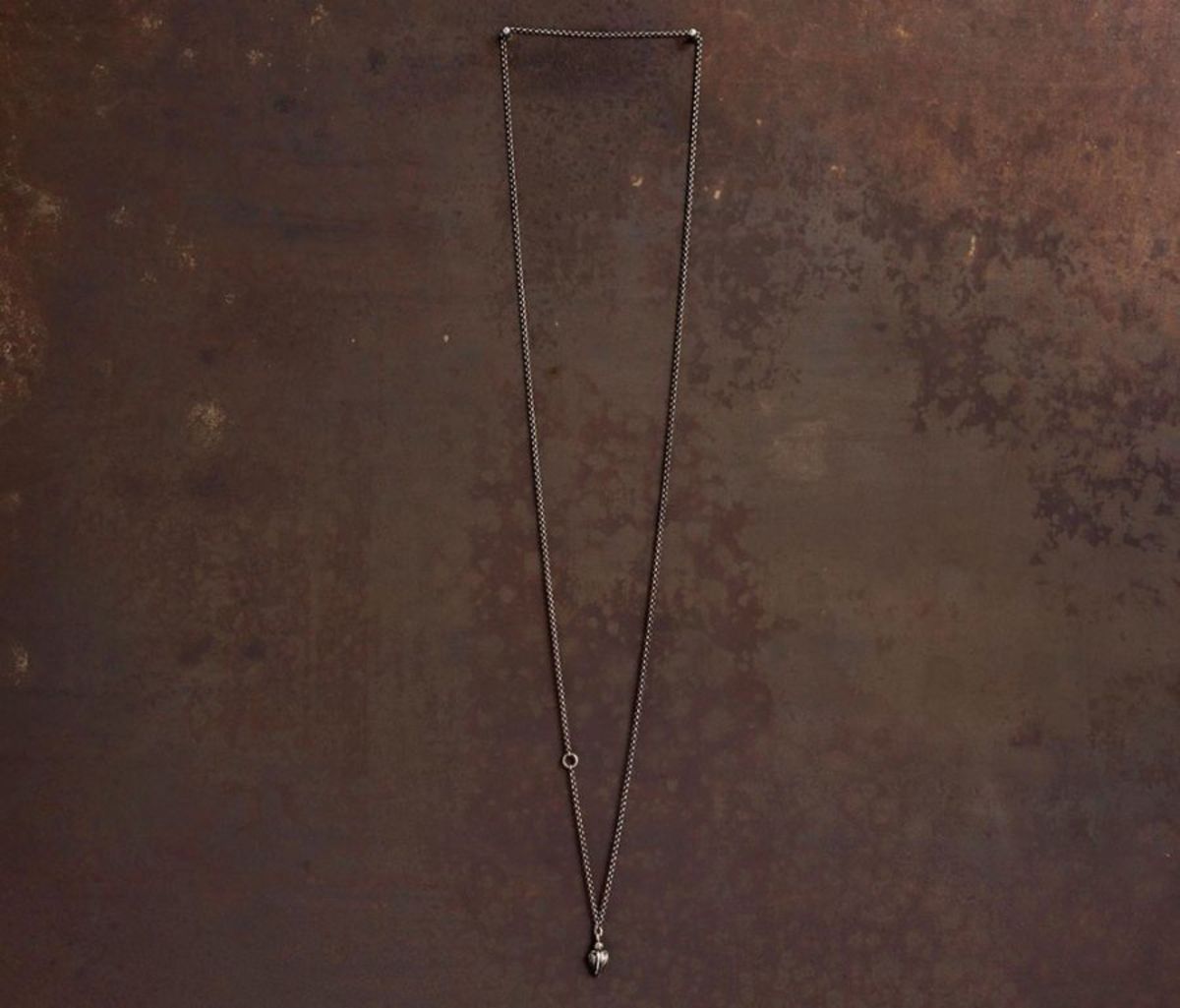 Werkstatt Munchen Mini Rosebud Chain Necklace - Silver - Image 2 of 2