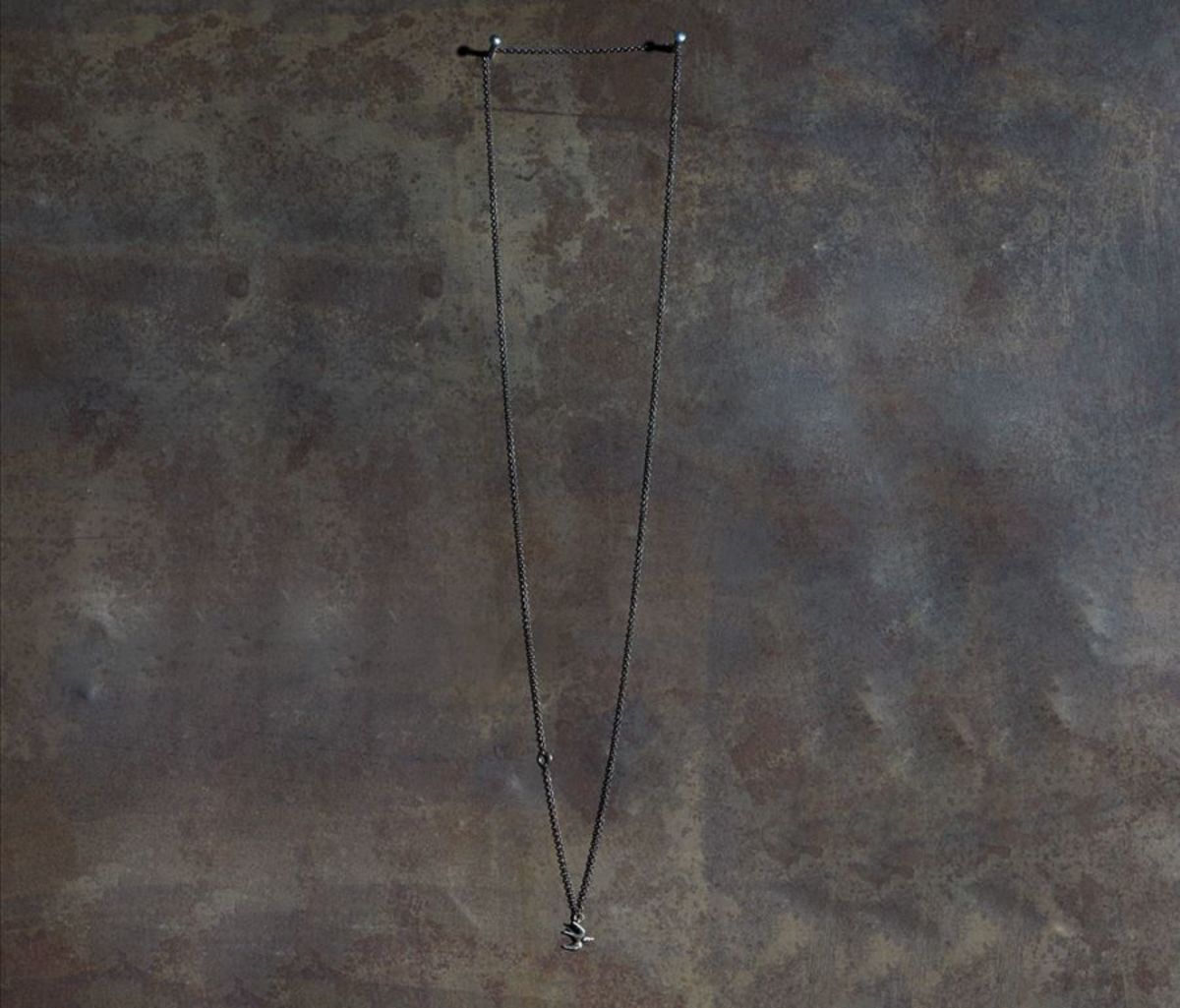 Werkstatt Munchen Mini Swallow Chain Necklace - Silver - Image 2 of 3