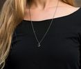 Werkstatt Munchen Mini Swallow Chain Necklace - Silver - Thumbnail 3