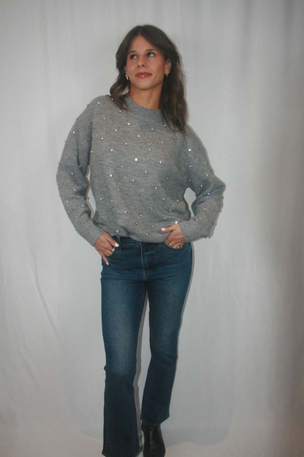 Pistola Aura Relaxed Crew Neck Sweater