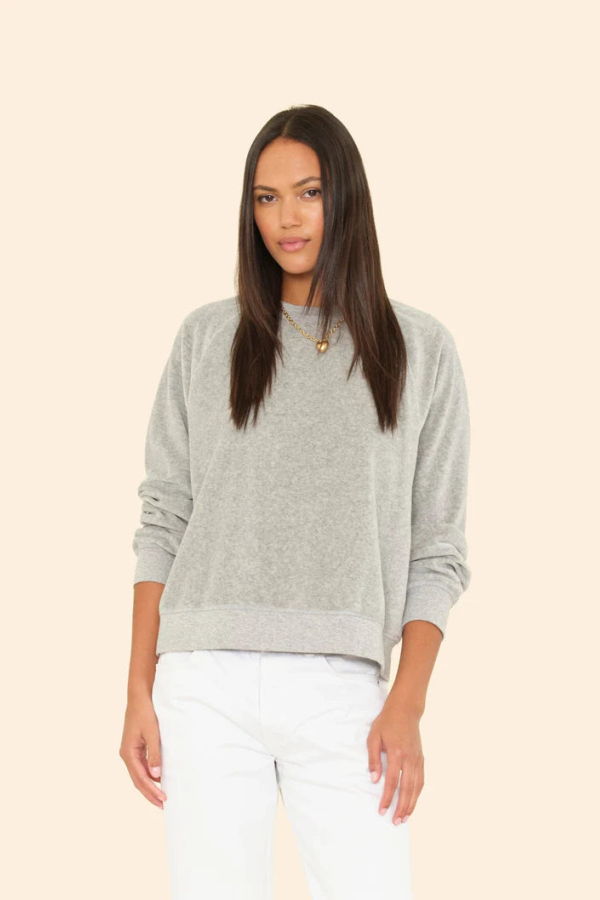 Xirena Pierre Velour Sweatshirt