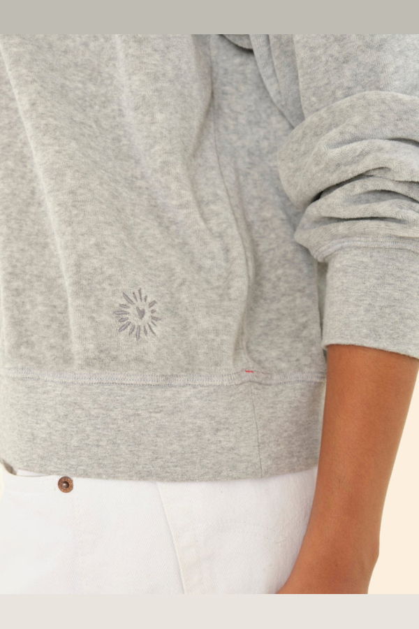 Xirena Pierre Velour Sweatshirt