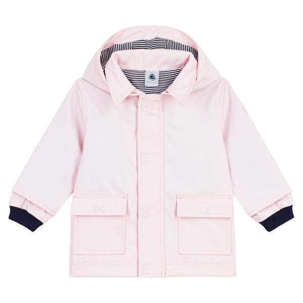 KIDS Petit Bateau Iconic Raincoat - Pink