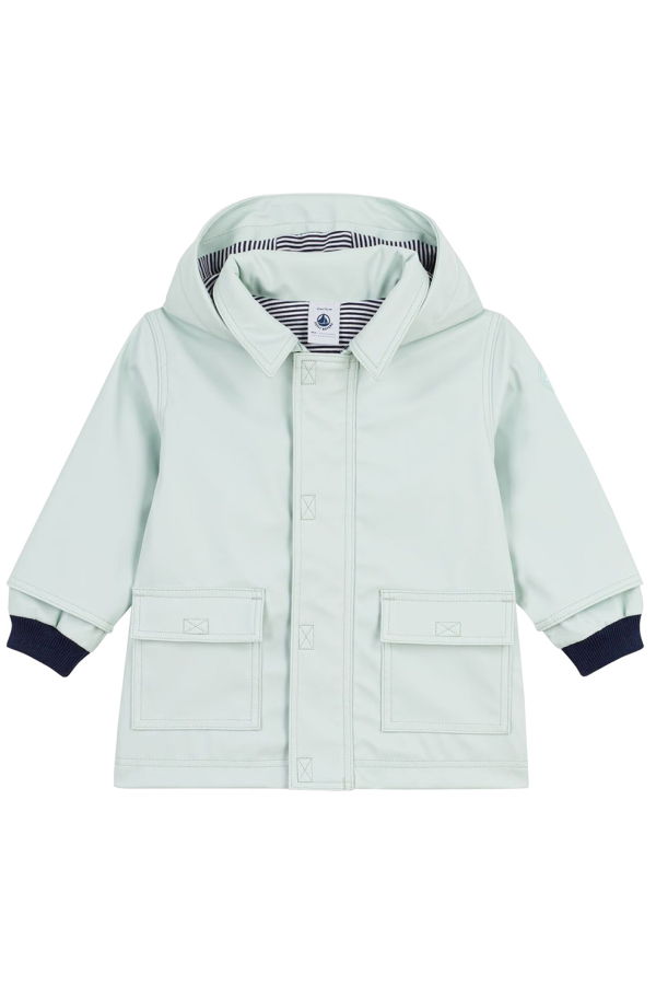 Petit Bateau Baby Iconic Raincoat - Blue