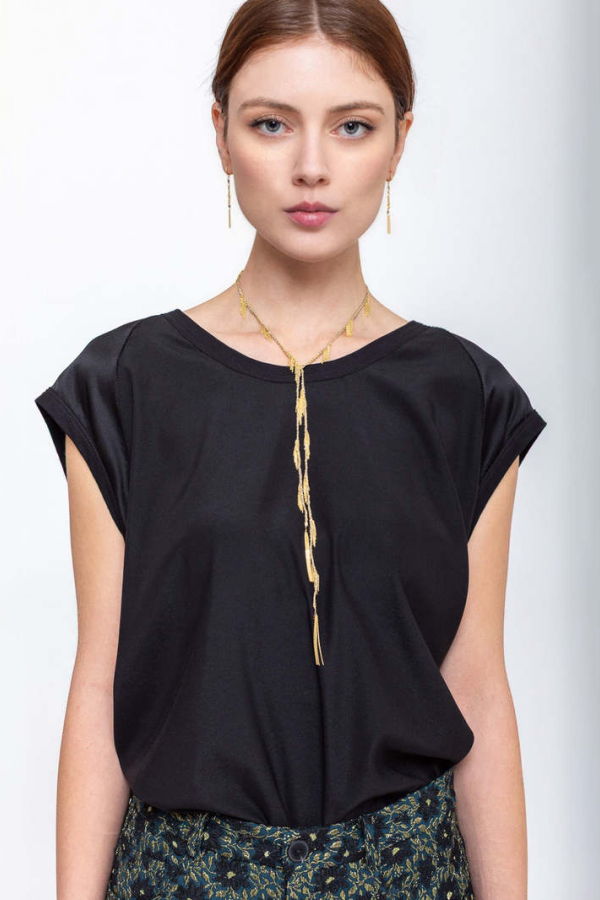 Marie Laure Chamorel No. 650 Lariat Necklace