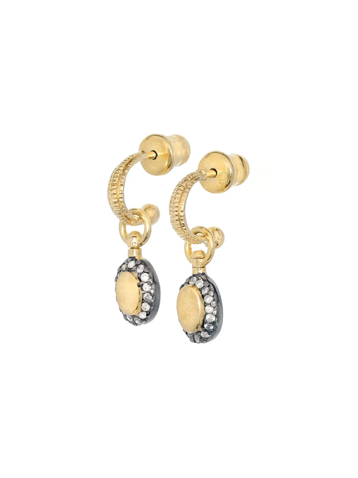 Marie Laure Chamorel No. 934 Earrings - Gold - Image 2 of 2