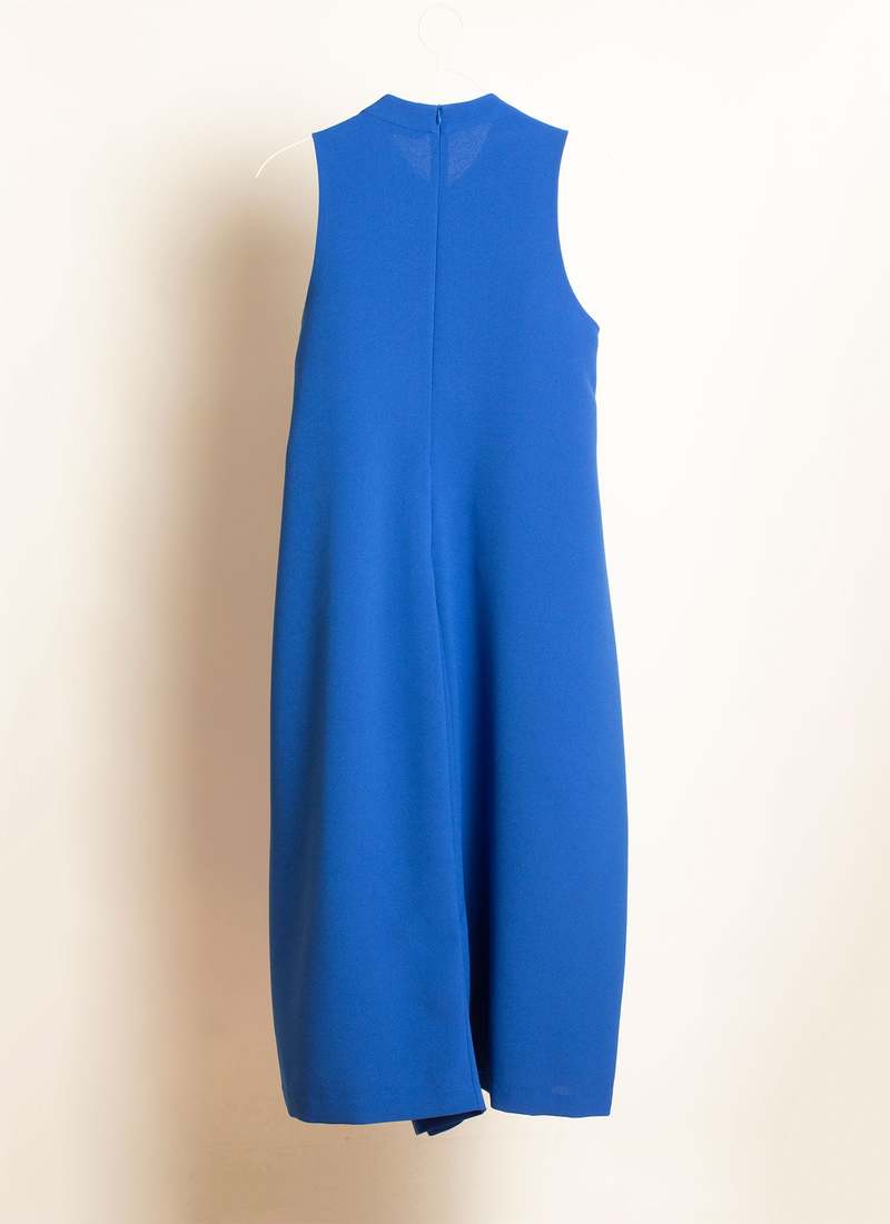 KAAREM Petal Bloom High Collar Tapered Jumpsuit