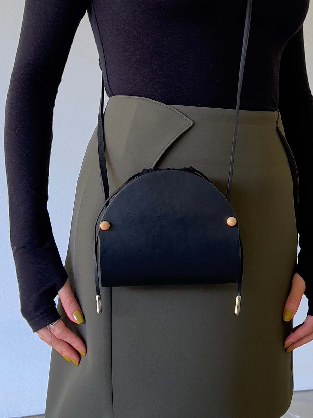 Dotlinesurface Taco Bag - Black - Image 8 of 10