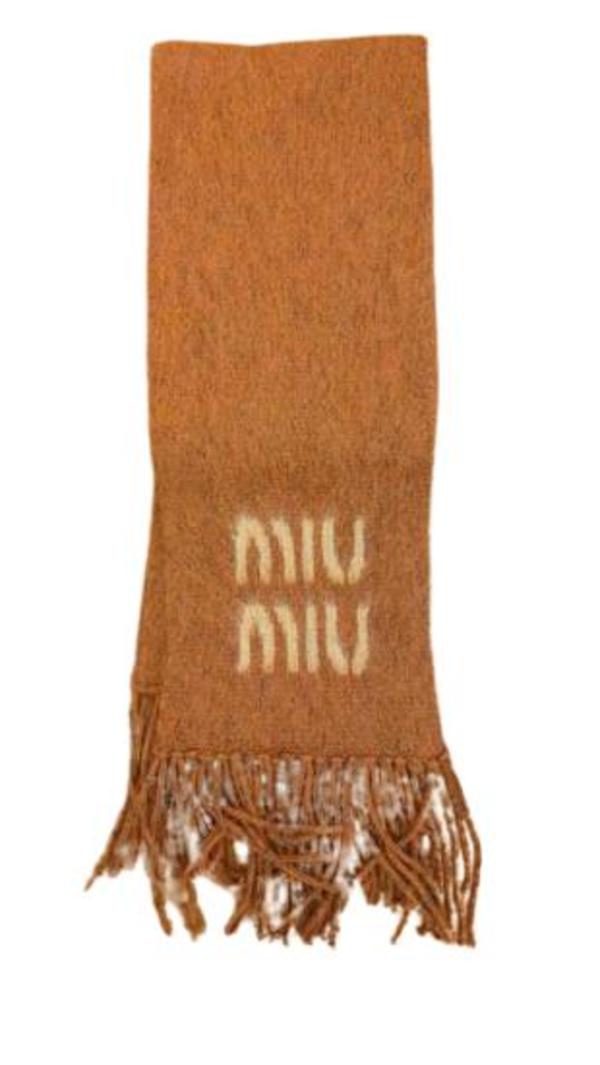 MIU MIU Neck Warmer - Rust