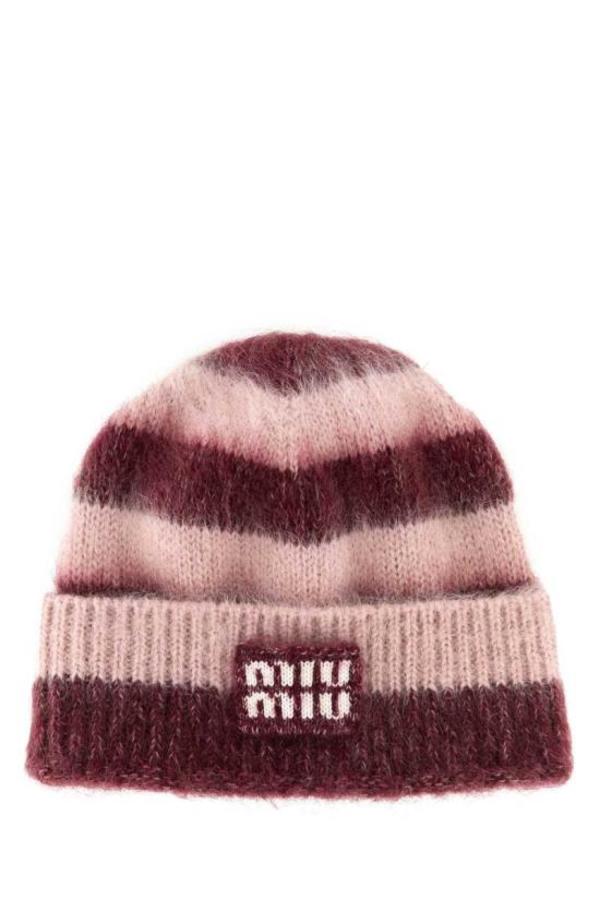 MIU MIU Beanie - Amaranth Peach
