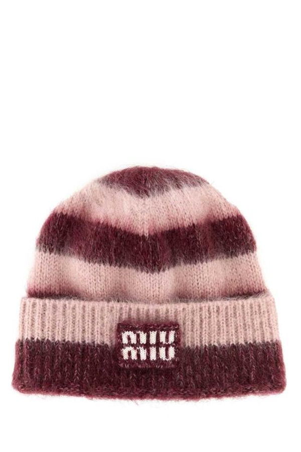 MIU MIU Beanie - Amaranth Peach