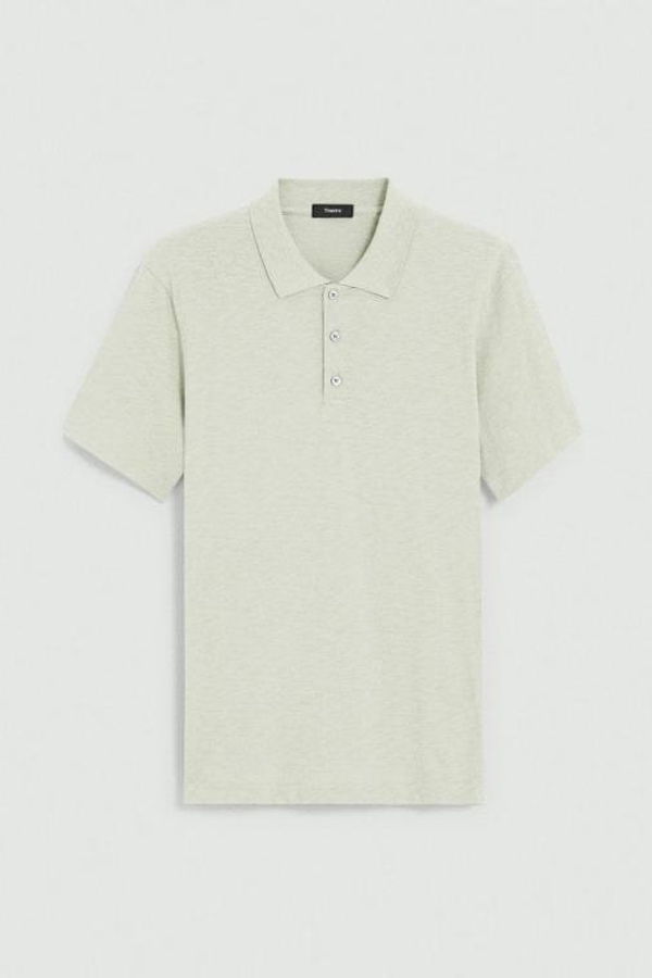 Theory Polo Shirt - Light Green Stone