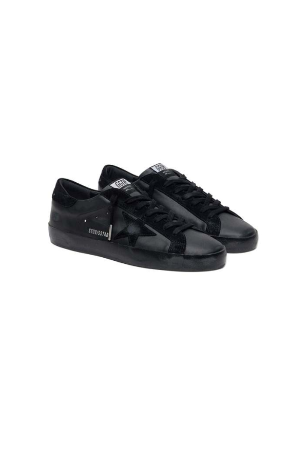 Golden Goose Super-Star Sneakers - Black