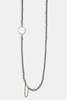 Melissa Joy Manning Chain with Ring Necklace - Silver/14K Gold - Thumbnail 2