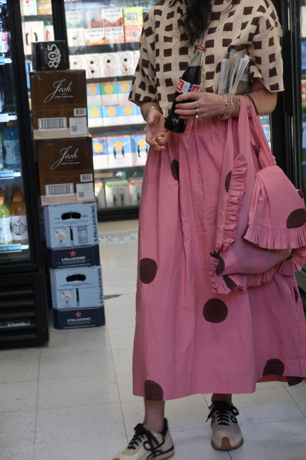 World of Crow Soho Dot Ruffle Bag