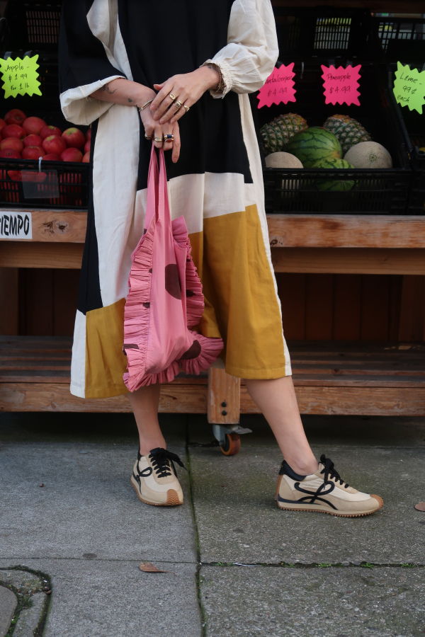 World of Crow Soho Dot Ruffle Bag