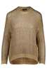 Avant Toi Laminated Crew Pullover Sweater - Sughero - Thumbnail 1