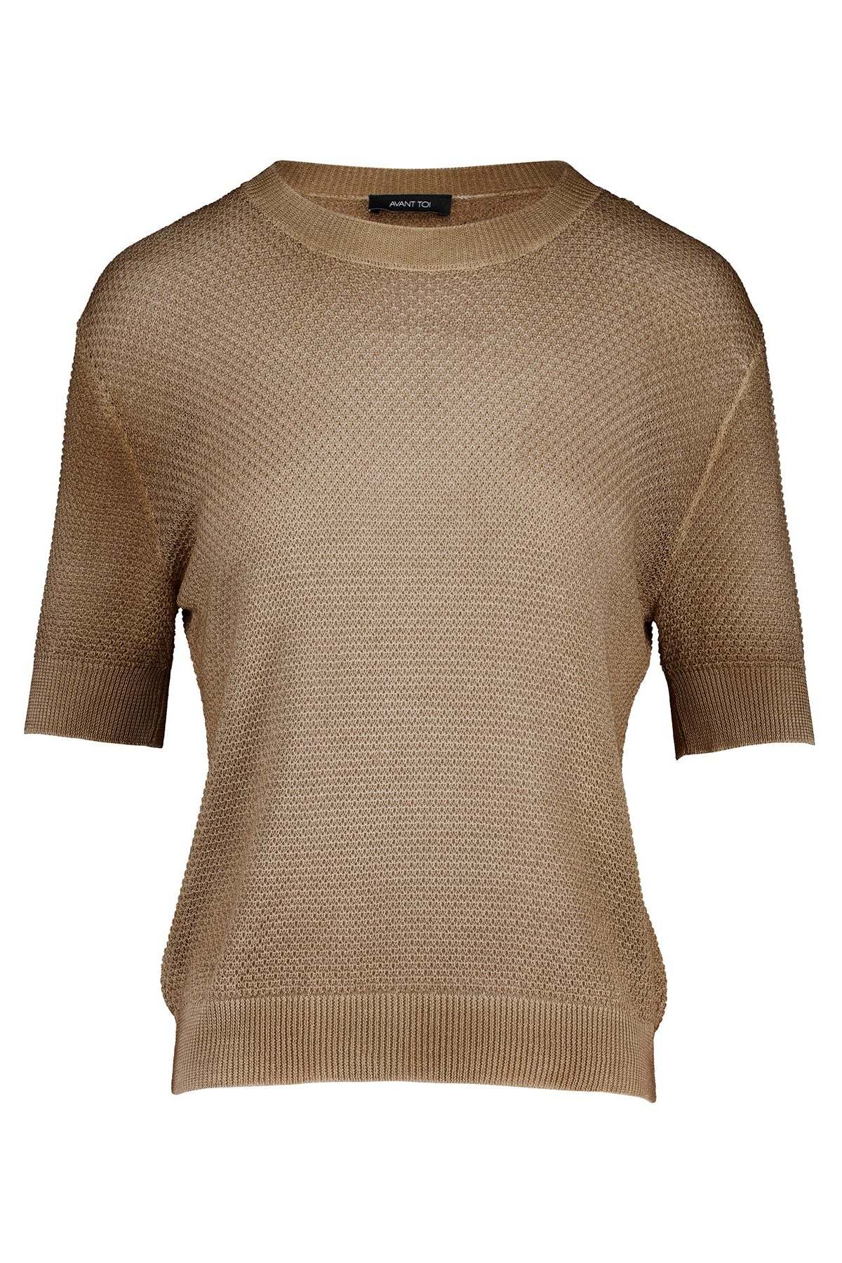 Avant Toi Silk Sughero Stitch Pullover - Image 1 of 1