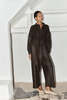 Datura Boiled Wool Ren Jumpsuit - Mocha - Thumbnail 6