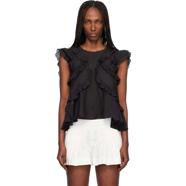 Isabel Marant Nalou Top - Black