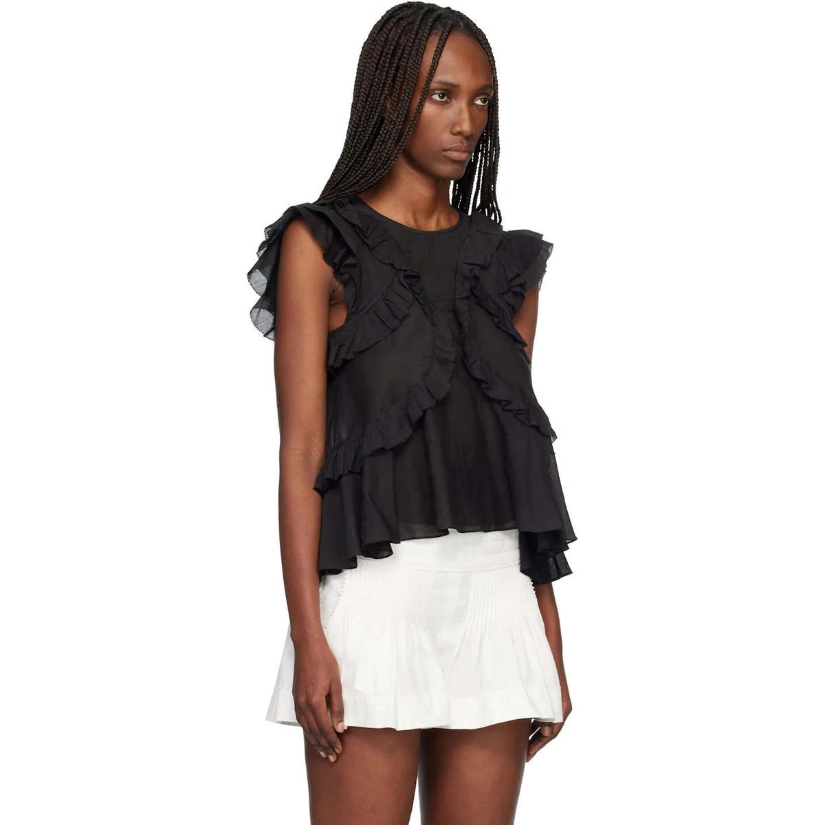 Isabel Marant Nalou Top - Black - Image 2 of 4