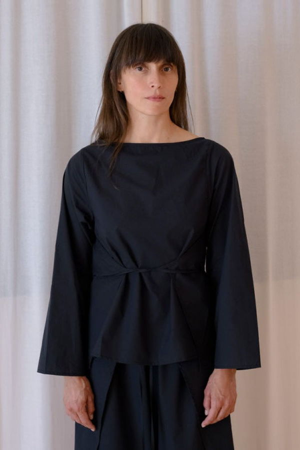 Baserange Decti Long Sleeve Top - Black