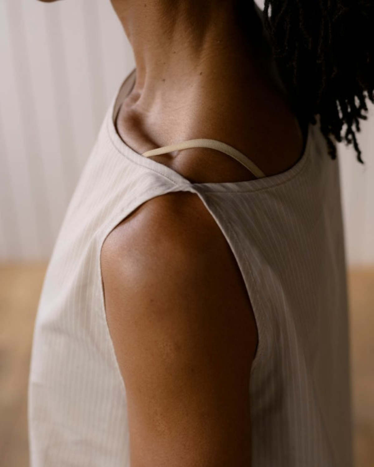 Baserange Decti Top - Brown Stripe - Image 3 of 8