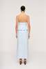Clea Iris Pleat Top - Blue Tint - Thumbnail 3