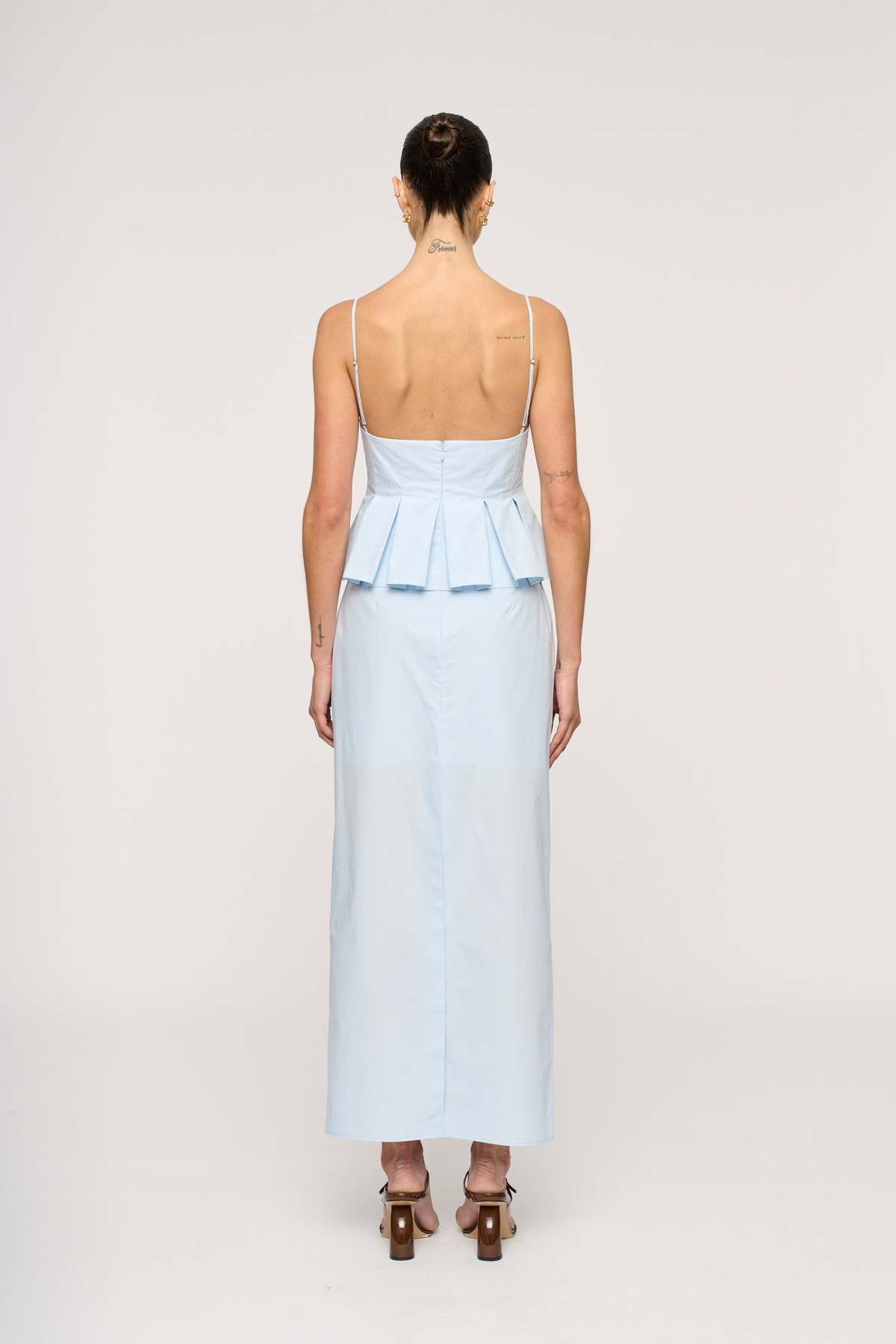 Clea Leonie Skirt - Blue Tint - Image 2 of 4