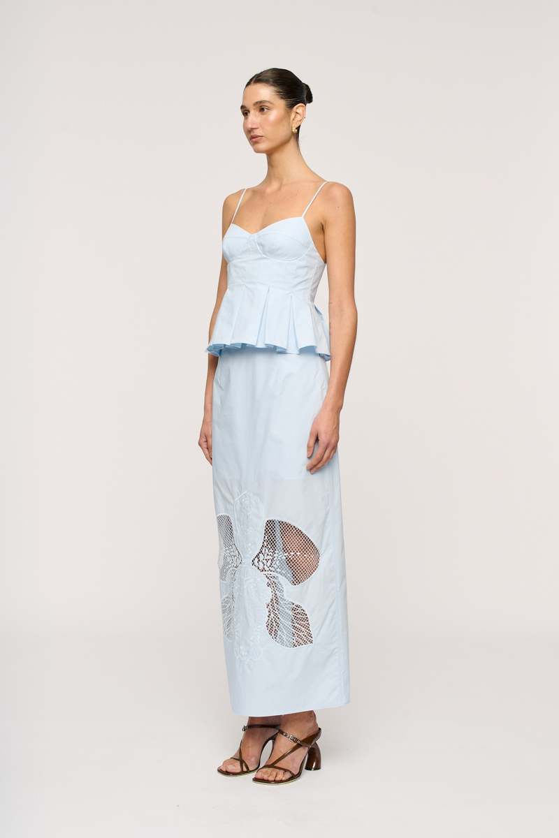 Clea Leonie Skirt - Blue Tint
