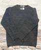 Inis Meáin Flecked Roll Neck Sweater - Navy/Brown - Thumbnail 1