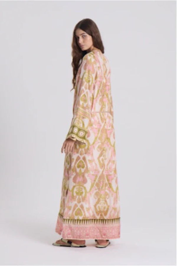 Maria Cher Delancey Anne Long Dress - Pink Vibes