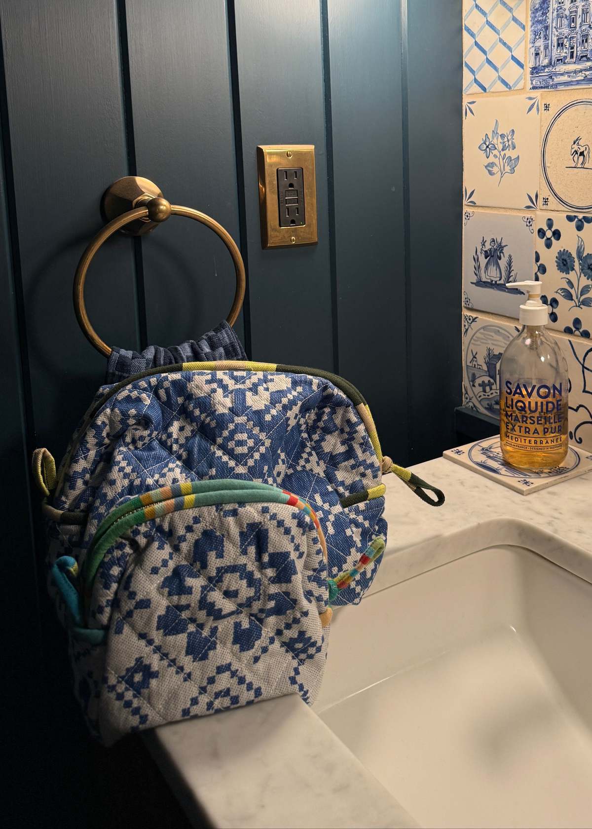 Ace & Jig Quilted Small Pouch - Pastime - Image 4 of 7