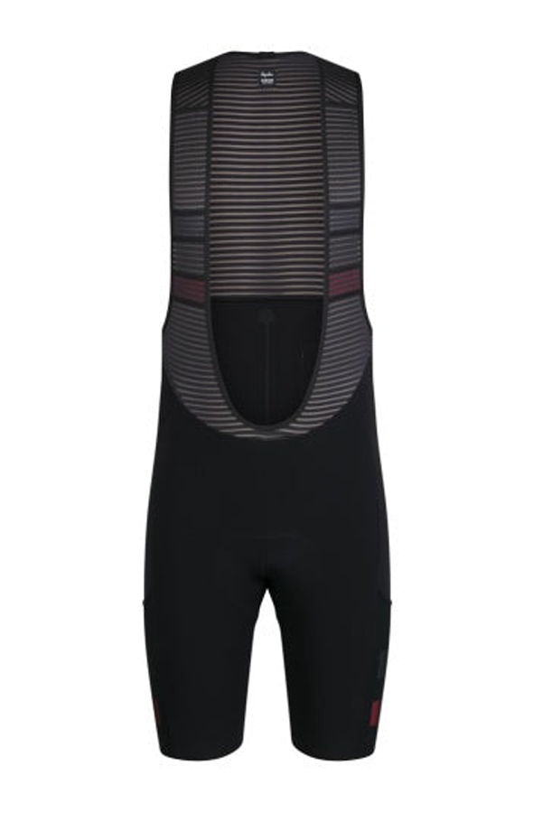 Rapha Brevet Lightweight Cargo Bib Shorts - Black/Black