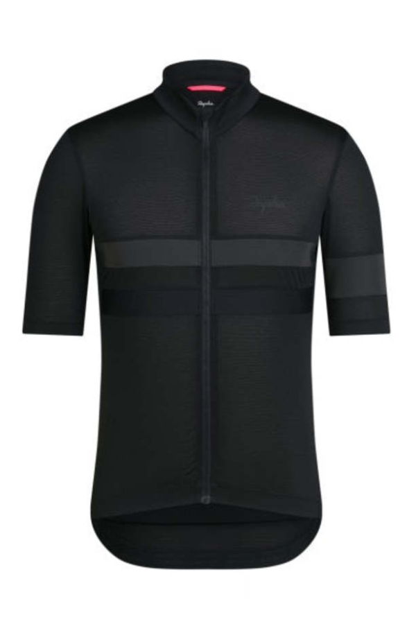Rapha Brevet Lightweight Jersey - Black/Black