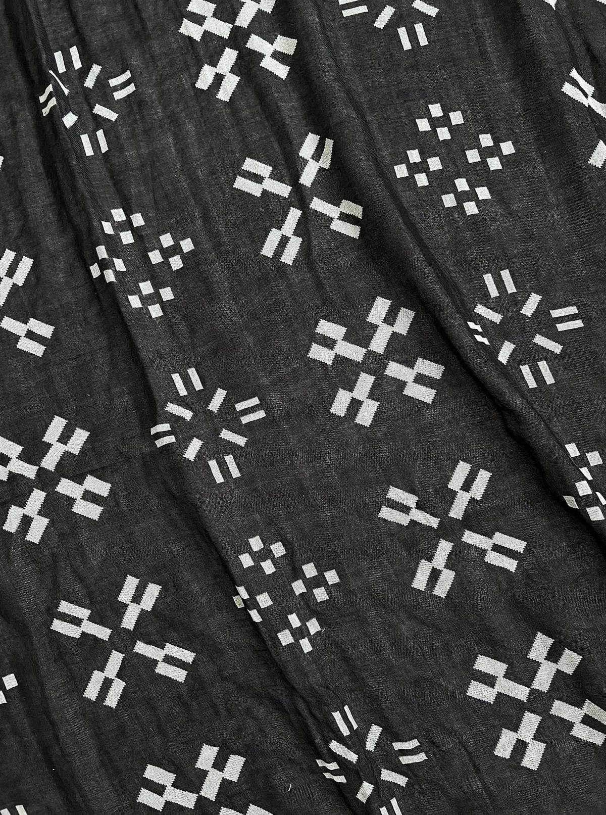 Ace & Jig Windowpane Throw - Gardenia - Image 6 of 9