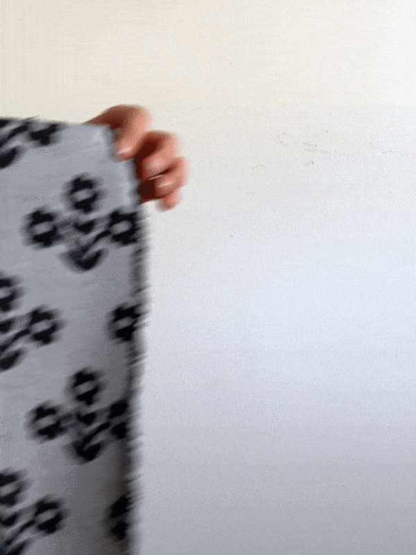 Ace & Jig Windowpane Throw - Gardenia