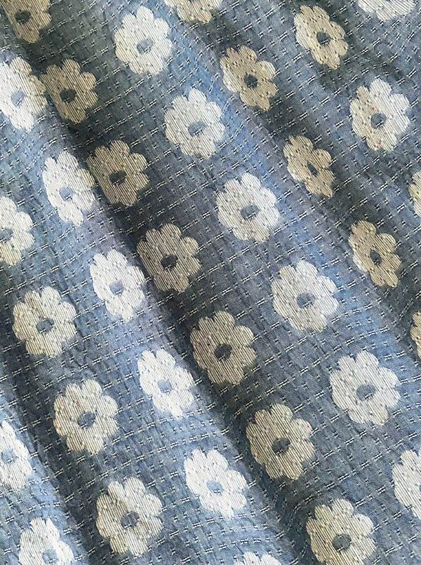 Ace & Jig Windowpane Throw - Meringue