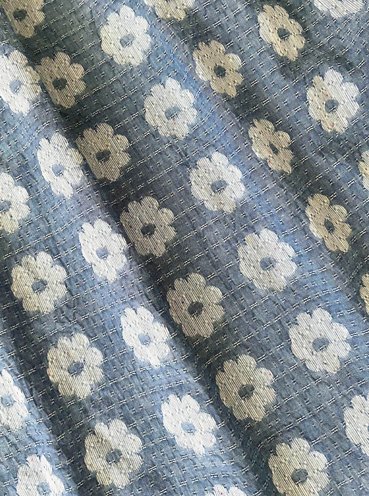 Ace & Jig Windowpane Throw - Meringue - Image 7 of 11