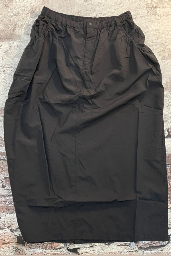 Snow Peak Nylon Tussah Utility Storage Skirt - Black