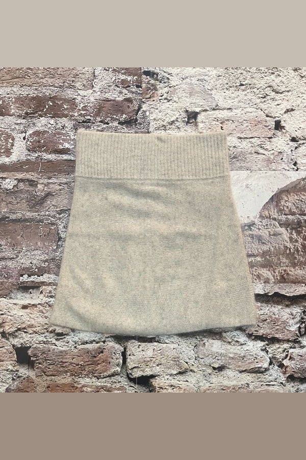 CT Plage Raccoon / Fox Neck Warmer - Light Grey