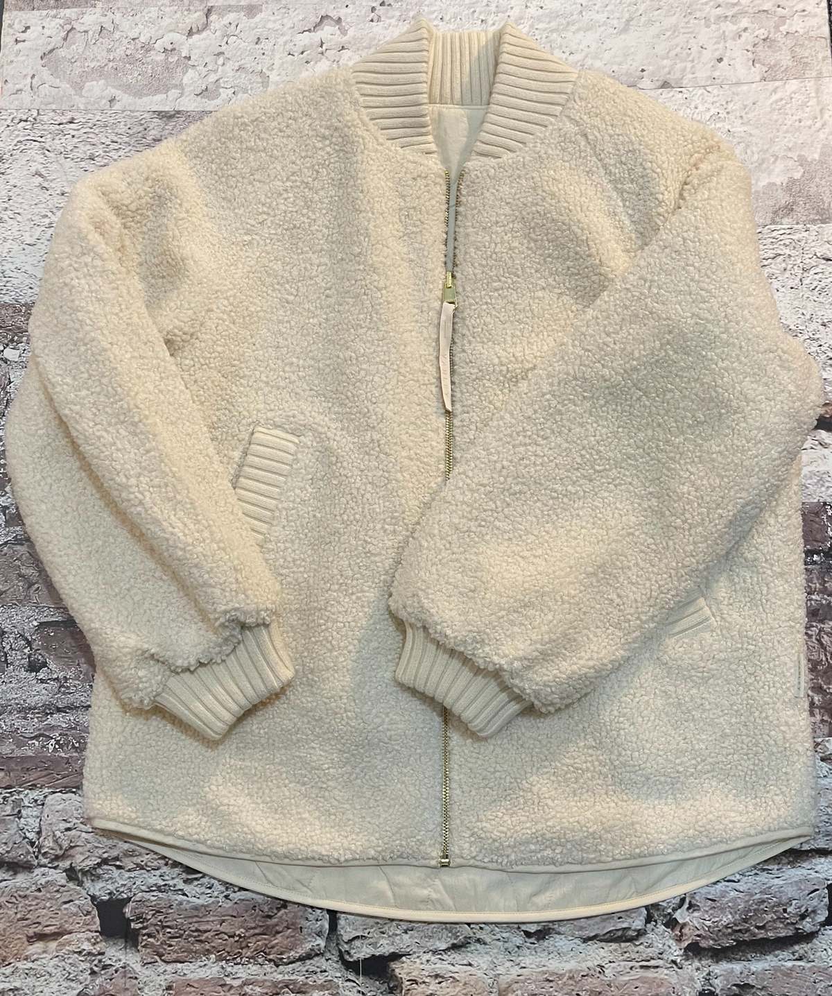 Varley Serina Reversible Quilt Jacket - Sandshell - Image 1 of 1