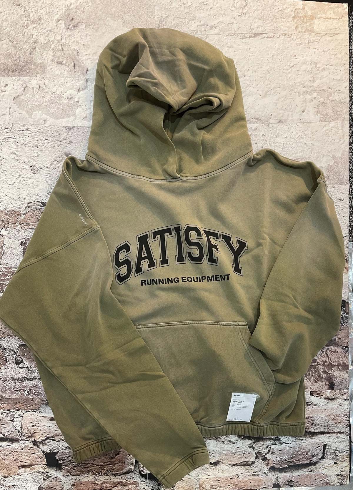 Satisfy SoftCell Hoodie - Sun Bleached Military Olive - Image 1 of 1
