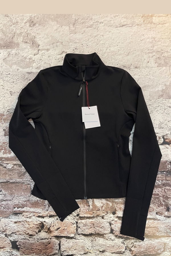 District Vision Studio Full Zip Midlayer Jacket - Black